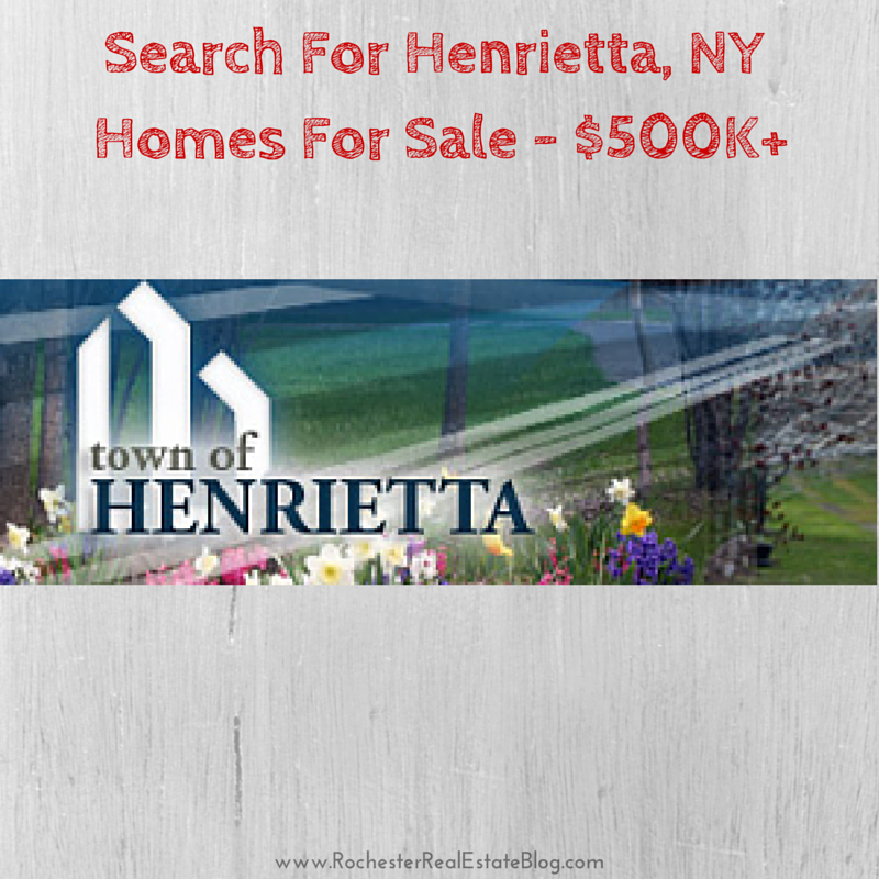 Henrietta, NY Homes for Sale 500K+