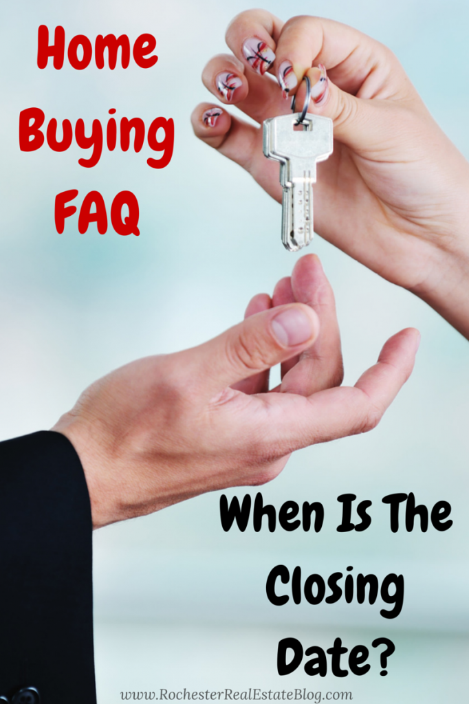 Home Buying FAQ - When is the closing date