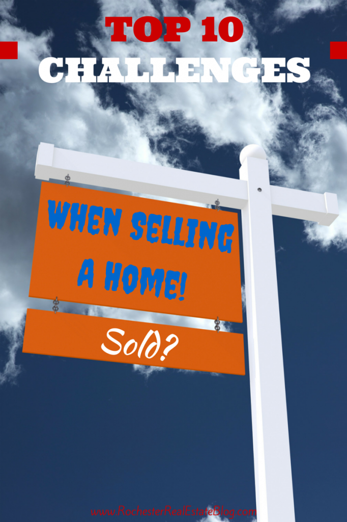 Challenges to selling a home