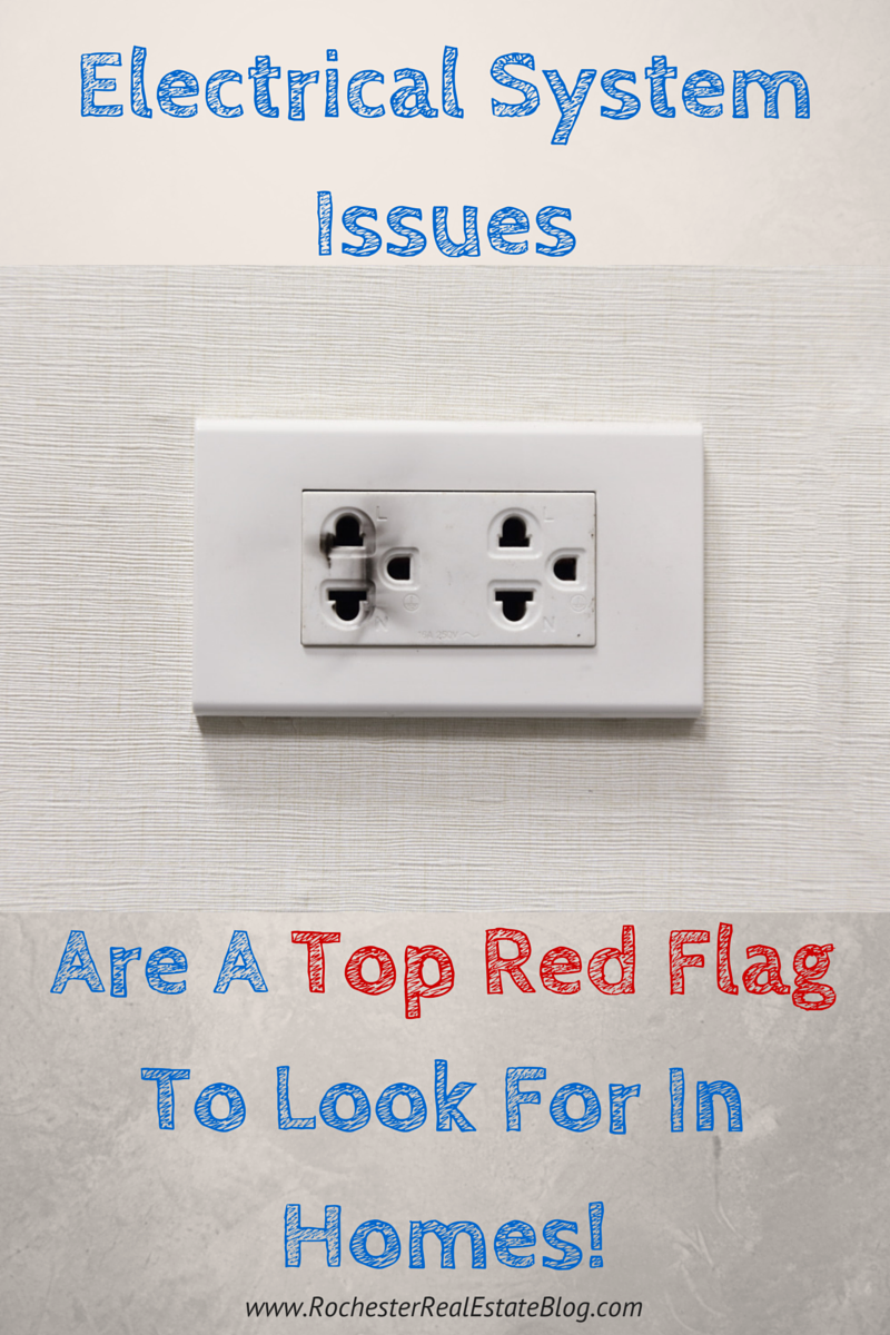 Electrical System Issues Are A Top Red Flag To Look For In A Home!