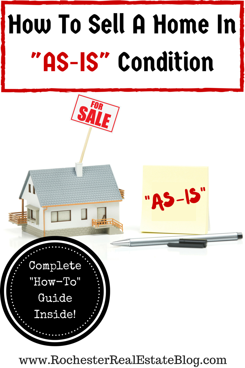 How To Sell A Home In AS-IS Condition