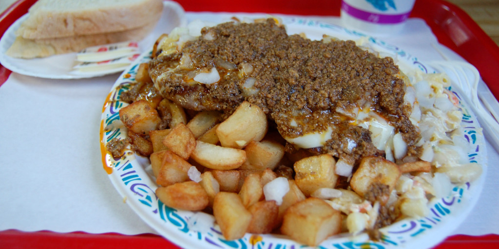 Rochester's "Garbage Plate" was featured on Man Vs. Food!