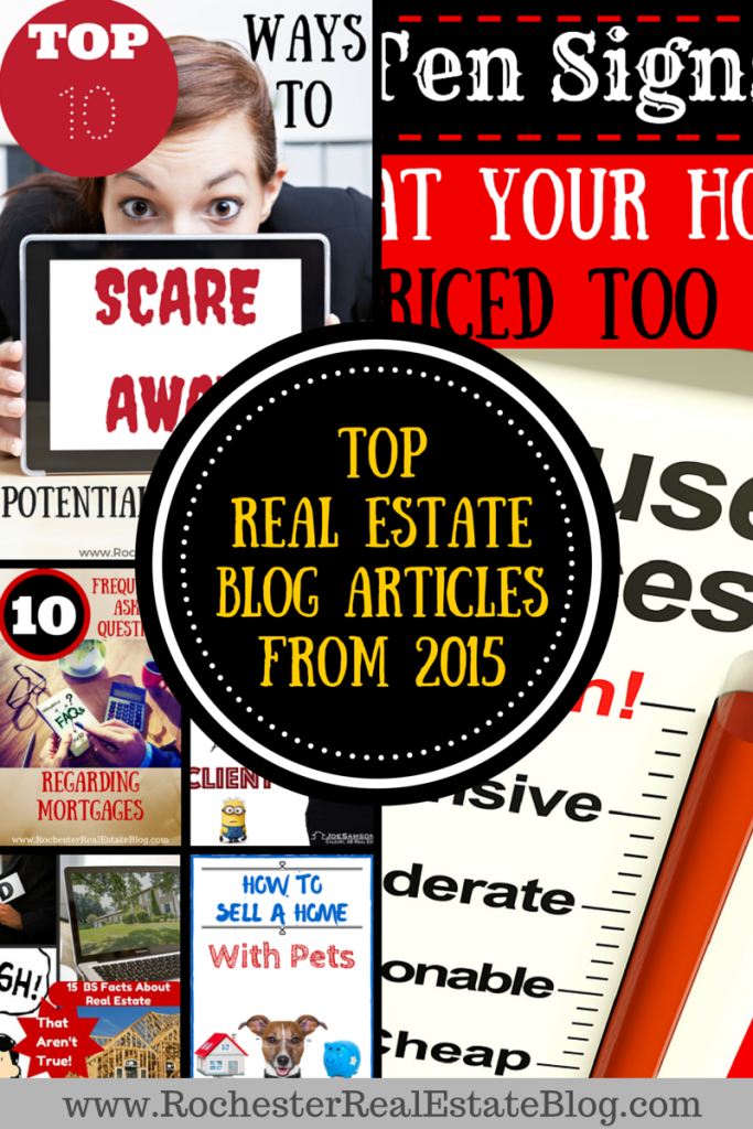 Top Real Estate Blog Articles From 2015