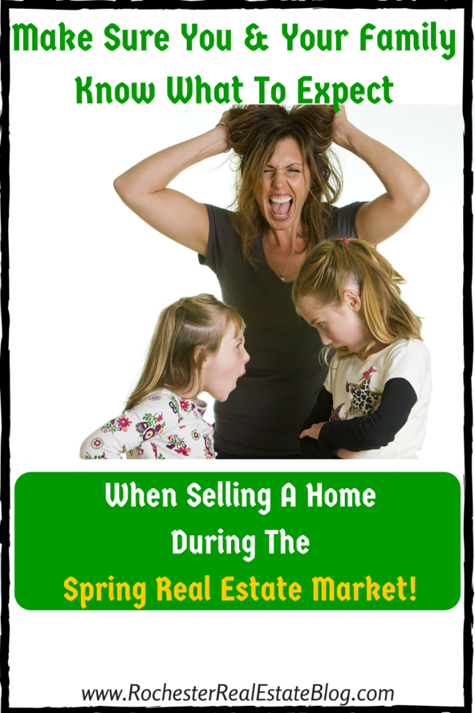 Make Sure You & Your Family Know What To Expect When Selling A Home During The Spring Real Estate Market
