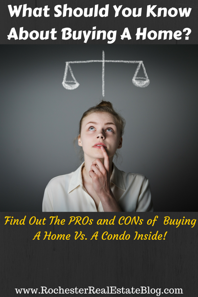 What Should You Know About Buying A Home - Find Out PROs and CONs of Buying A Home Vs. A Condo Inside