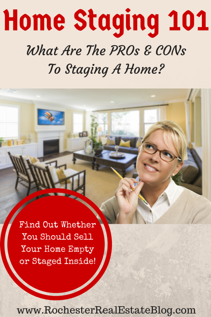 Home Staging 101 - What Are The PROs and CONs of Staging A Home