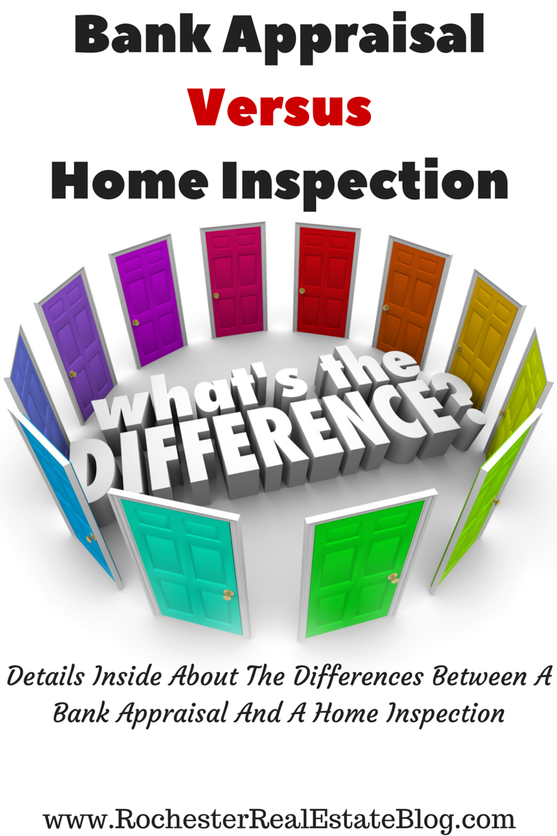 What Are The Differences Between A Bank Appraisal And A Home Inspection