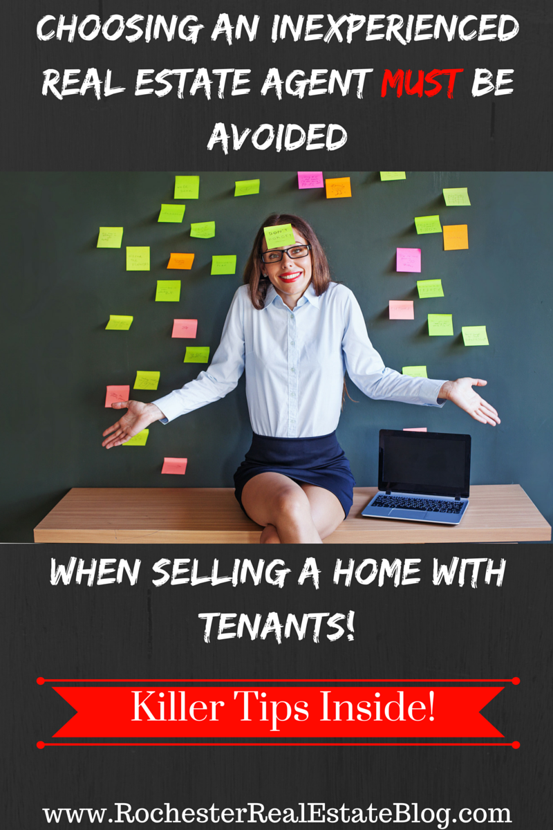 Choosing An Inexperienced Real Estate Agent Must Be Avoided When Selling A Home With Tenants