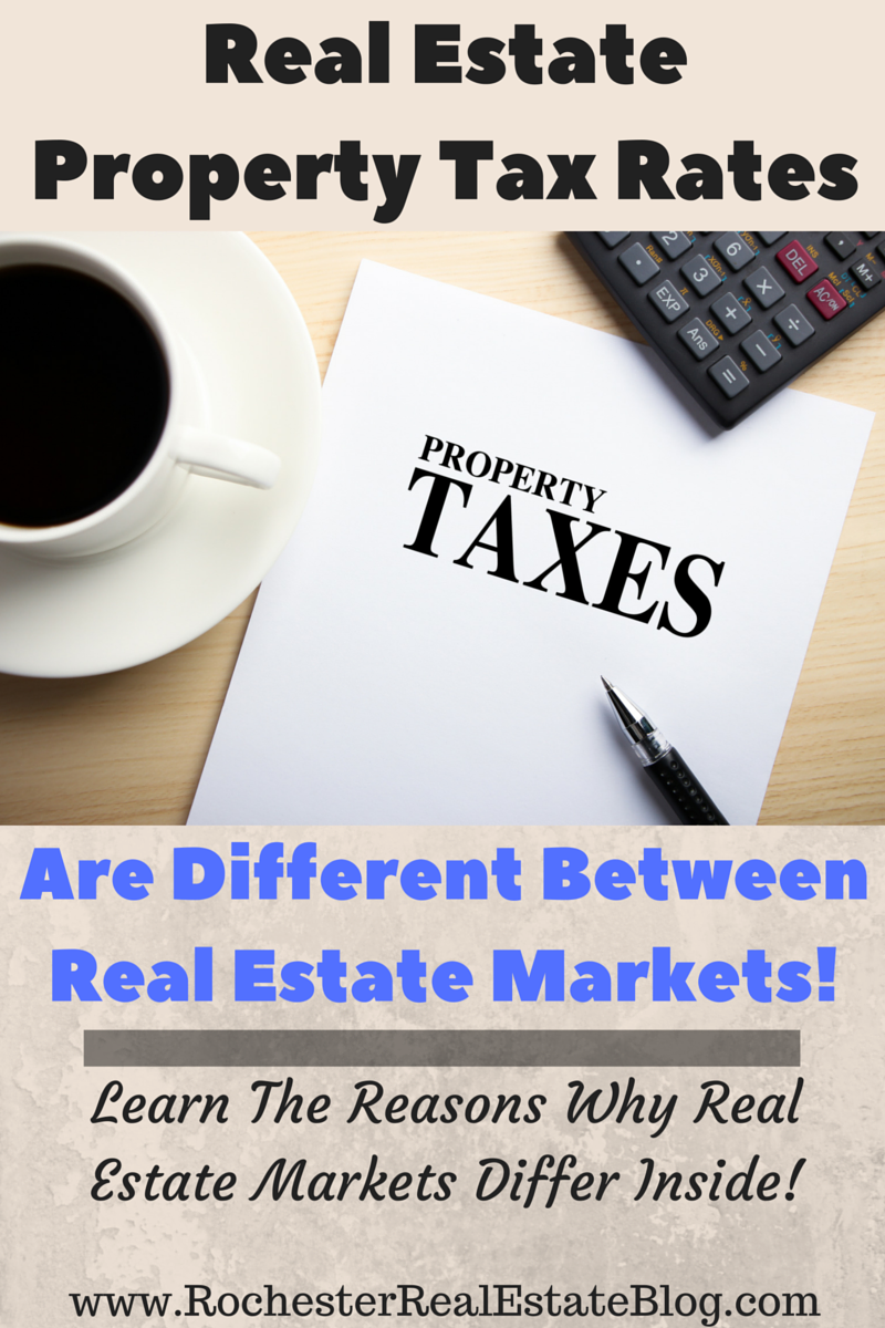 Real Estate Property Tax Rates Are Different Between Real Estate Markets