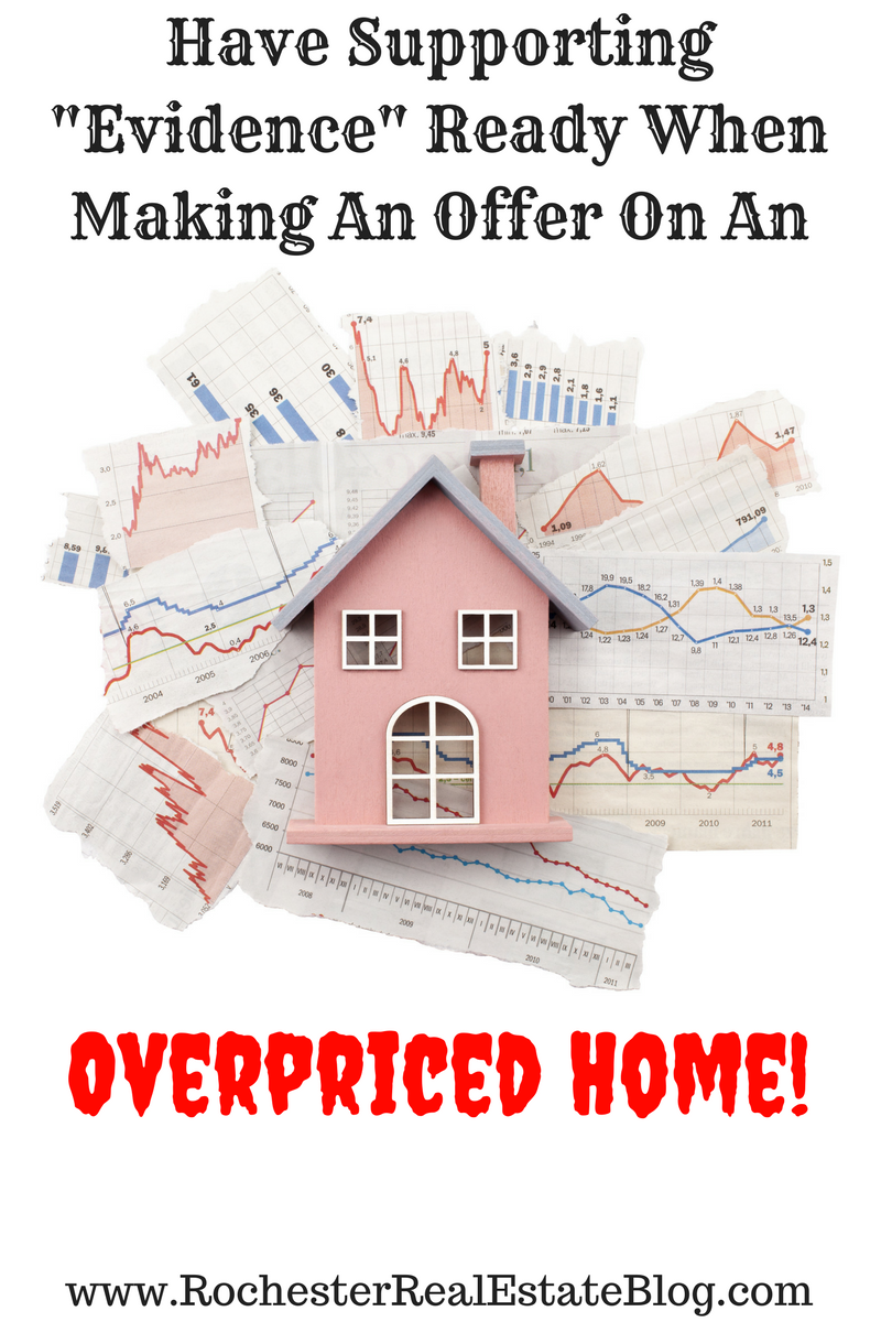 Have Supporting Evidence Ready When Making An Offer On An Overpriced Home