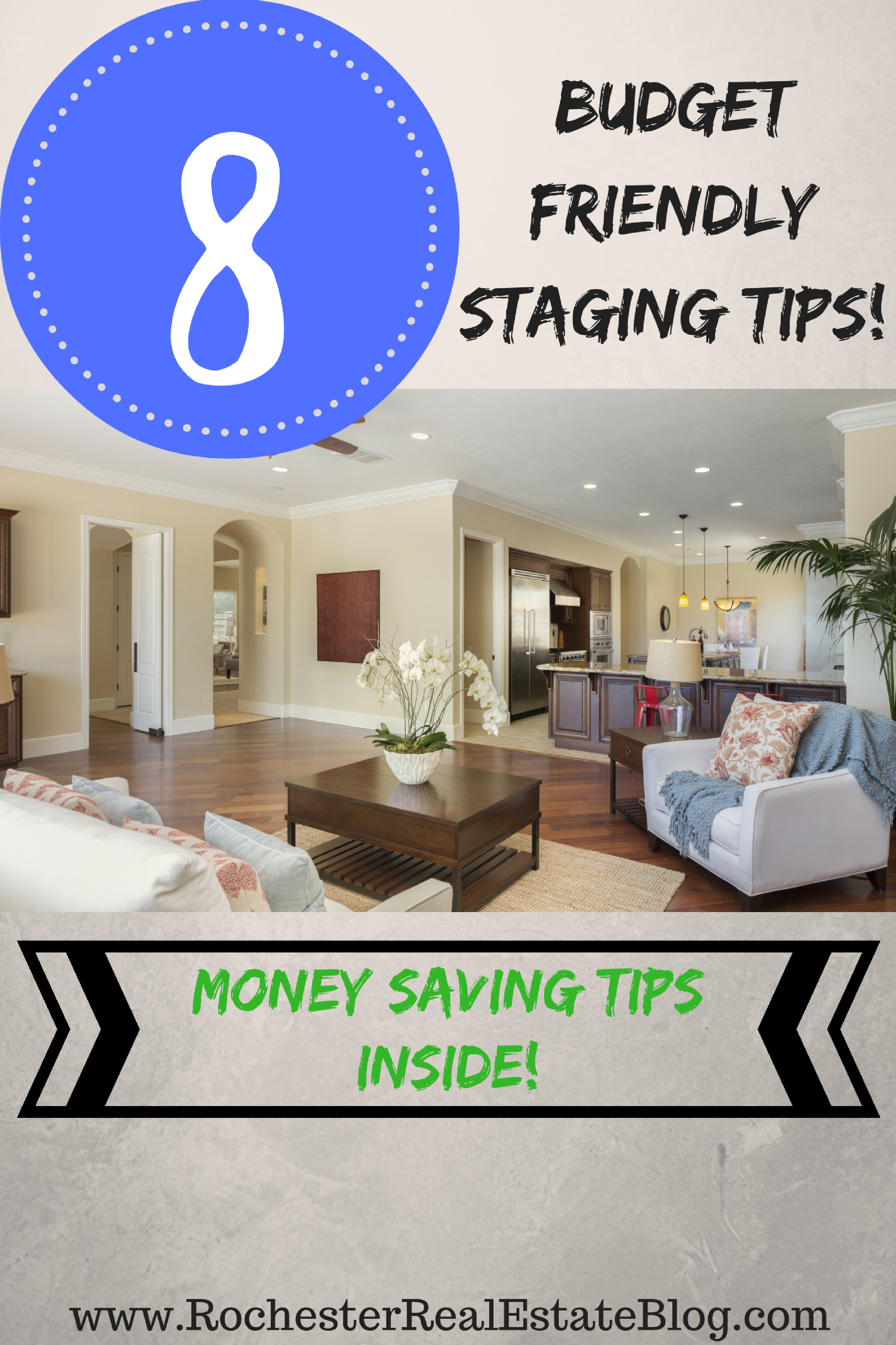 8 Cheap Tips For Staging A Home On A Budget