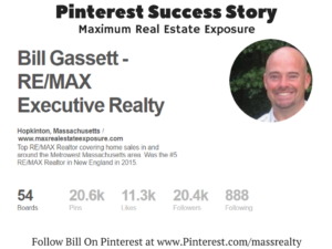 Pinterest Success Story - Maximum Real Estate Exposure - @massrealty