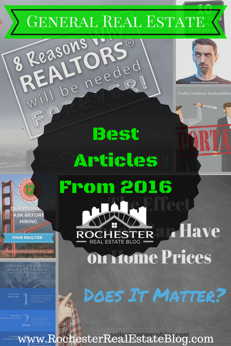 Best General Real Estate Blog Articles From 2016