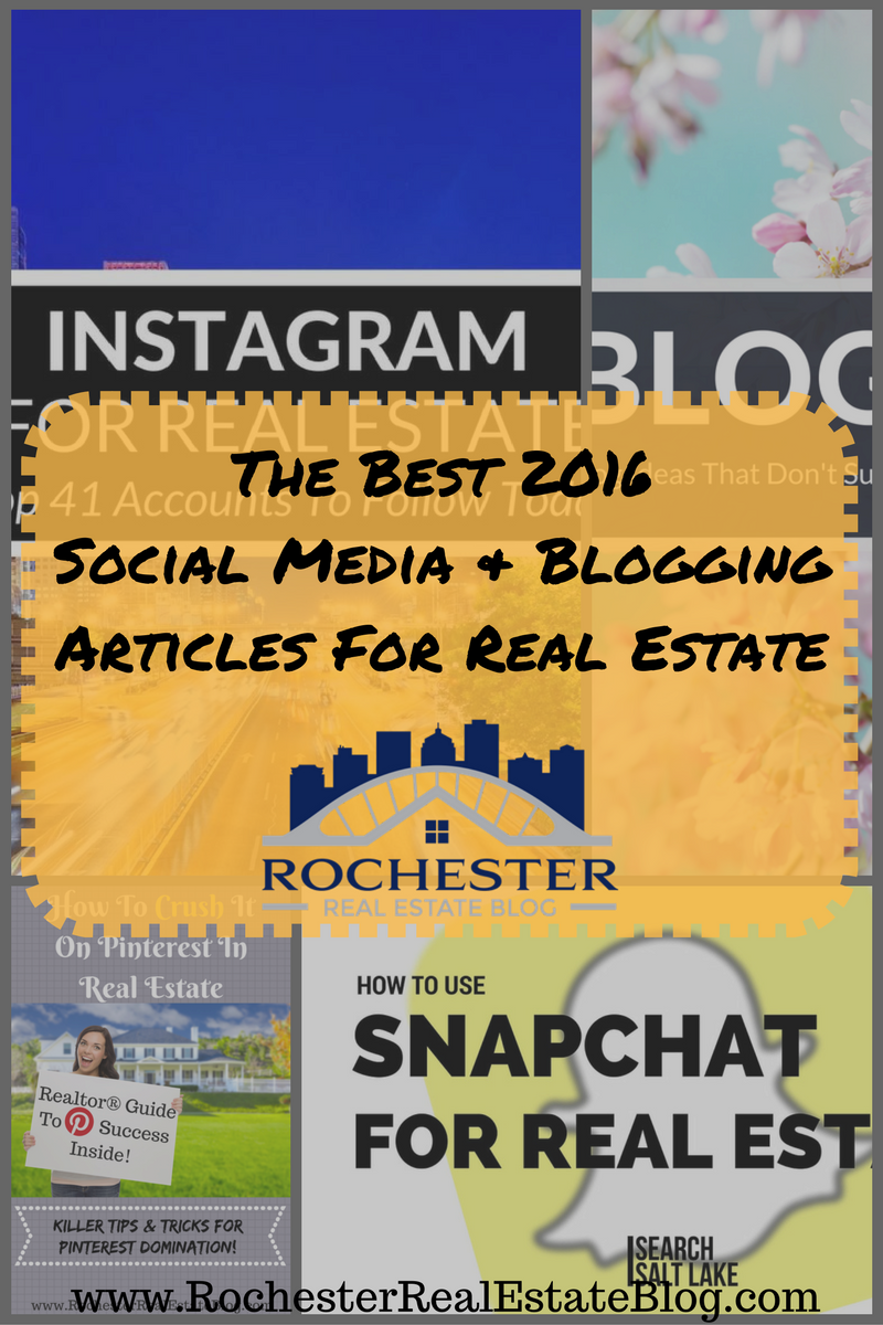 The Best 2016 Social Media & Blogging Articles For Real Estate