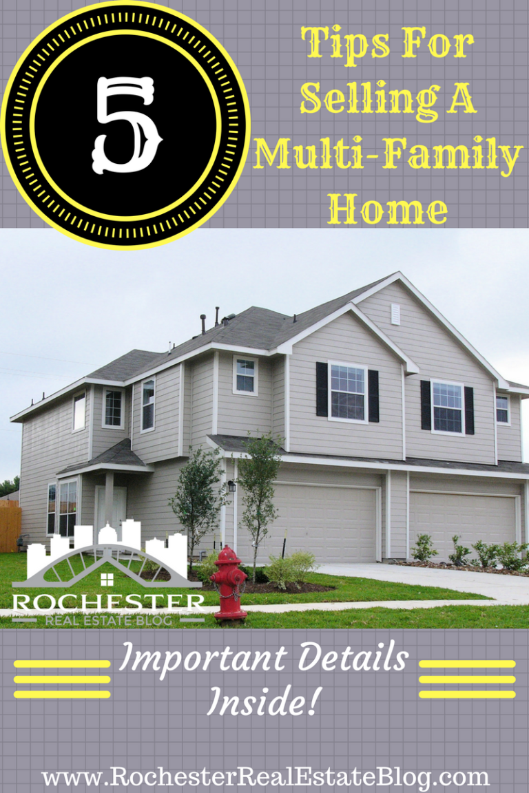 5 Important Tips For Selling A MultiFamily Home
