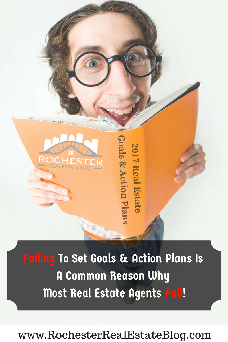 Failing To Set Goals & Action Plans Is A Common Reason Why Most Real Estate Agents Fail!