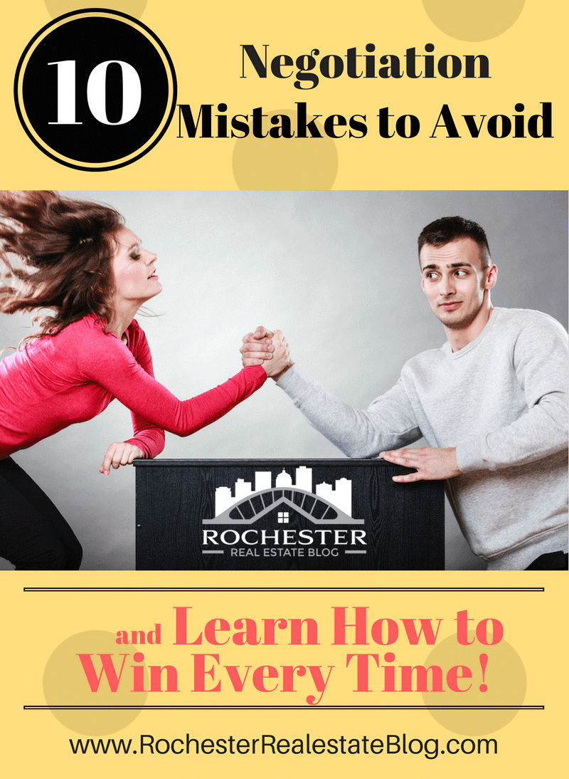 Top 10 Negotiation Mistakes To Avoid In Real Estate