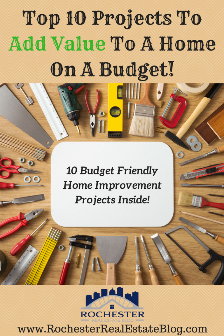Top 10 Projects To Add Value To A Home On A Budget