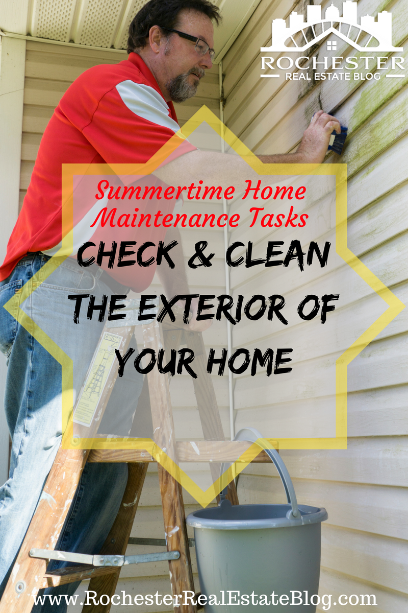 Check & Clean The Exterior Of Your Home