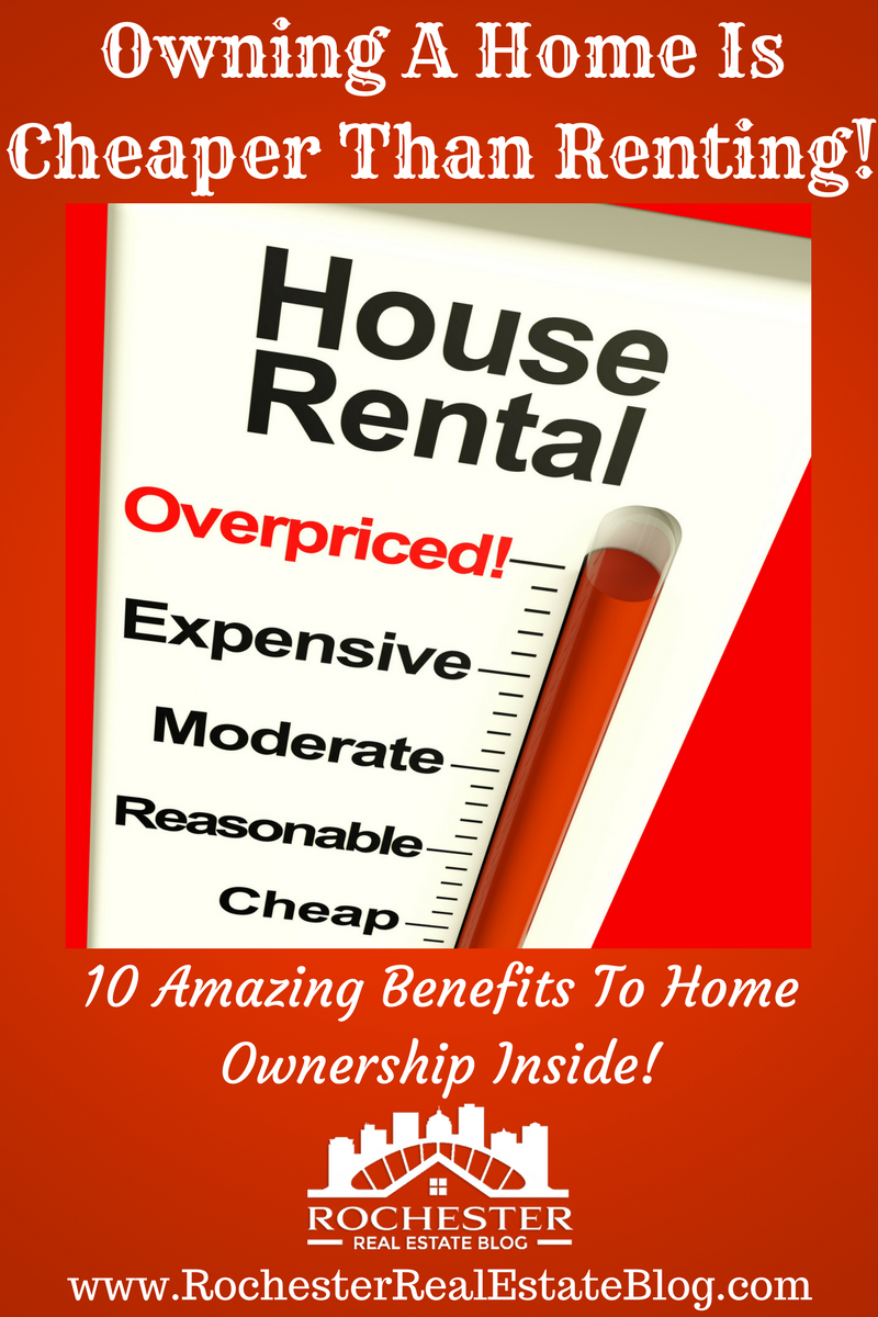 Owning A Home Is Cheaper Than Renting!