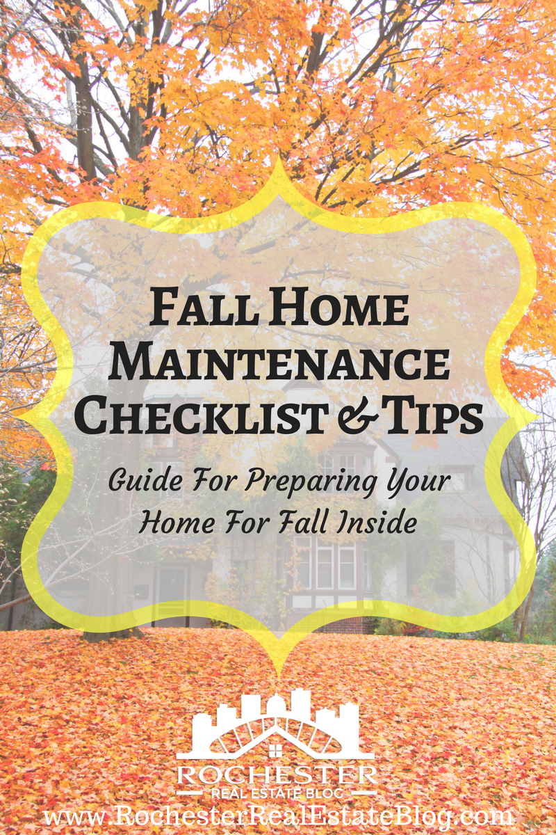 Fall Home Maintenance Checklist & Tips - Guide For Preparing Your Home For Fall