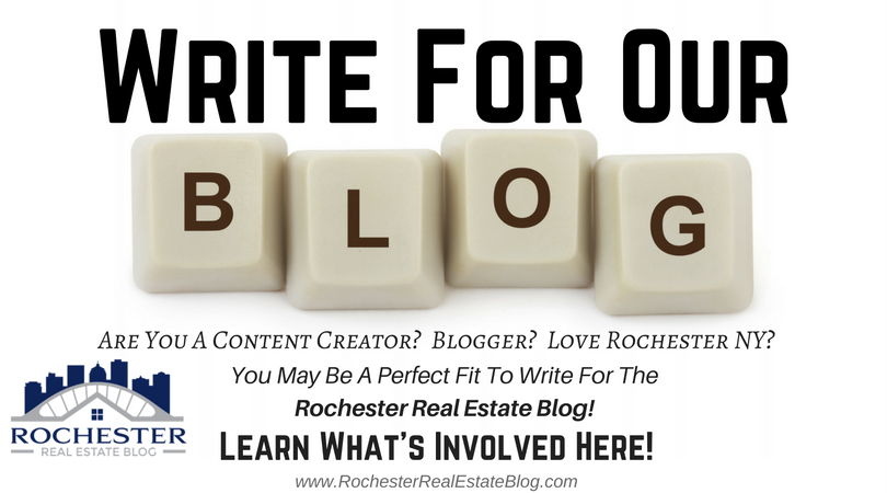 Write For The Rochester Real Estate Blog