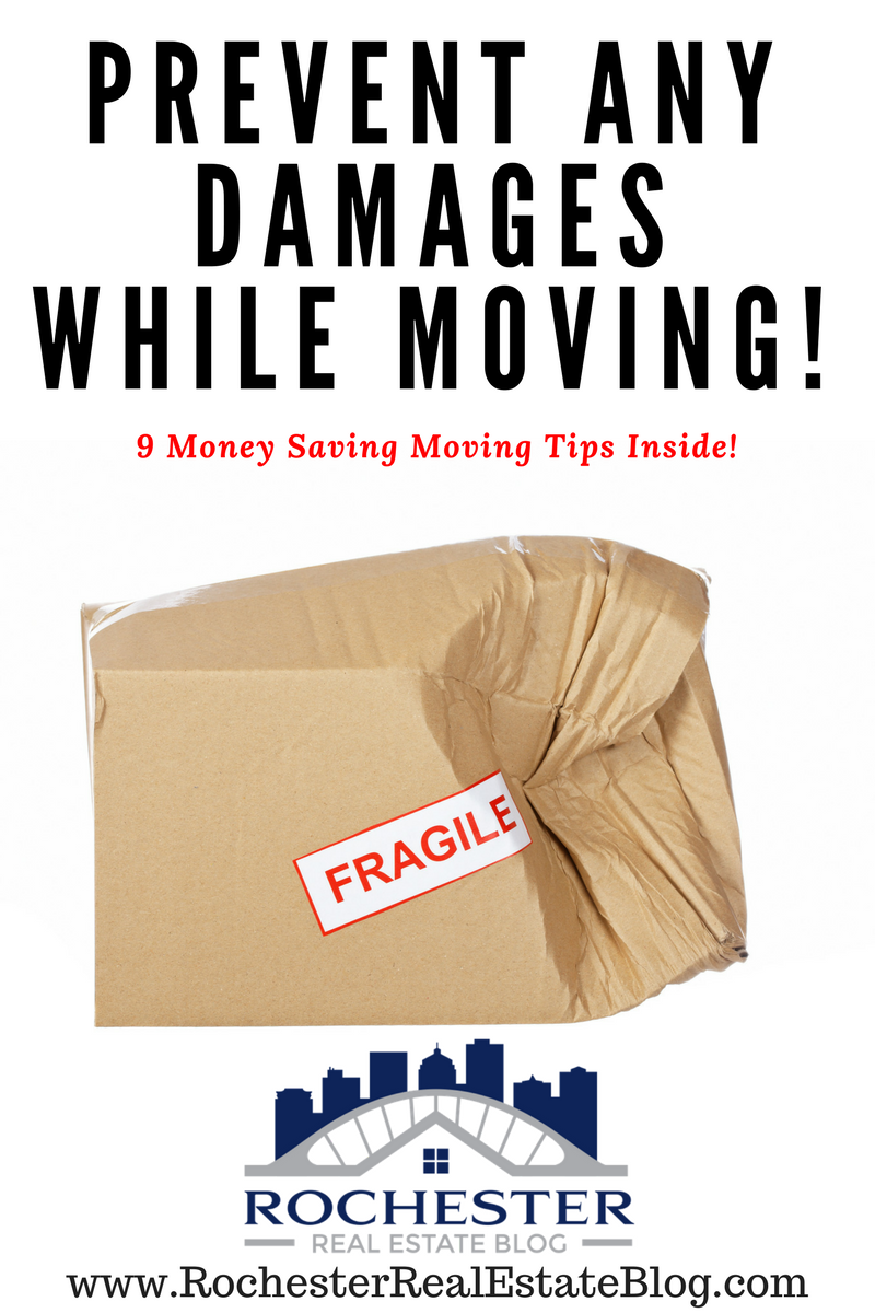 Prevent Any Damages While Moving - 9 Money Saving Moving Tips