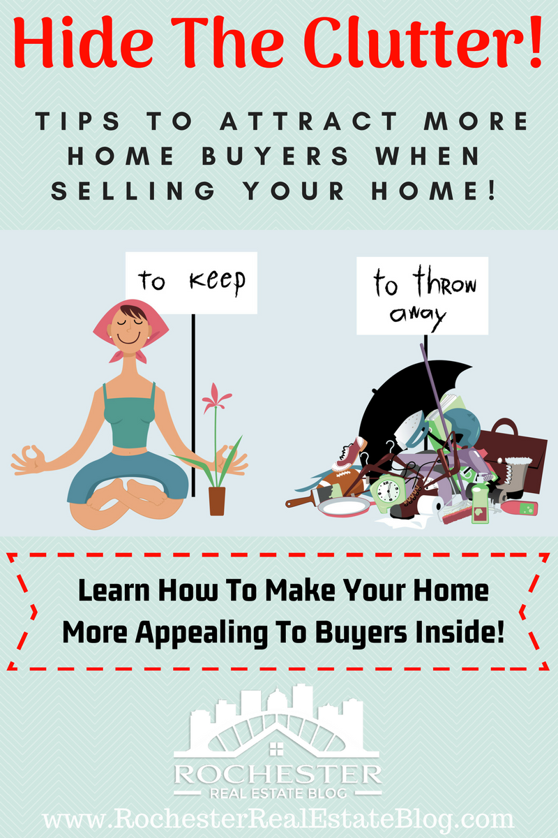 Hide The Clutter - Learn How To Make Your Home More Appealing To Buyers