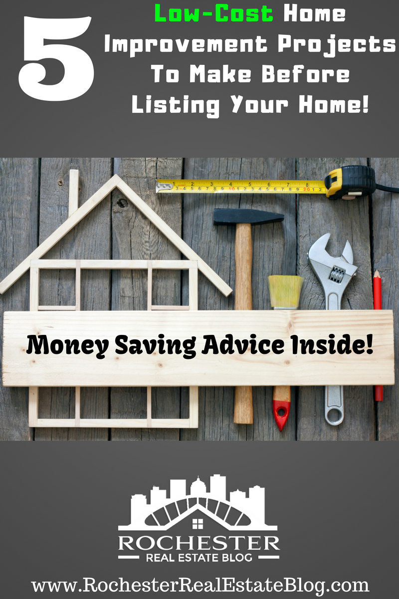 5 Low-Cost Home Improvement Projects To Make Before Listing Your Home