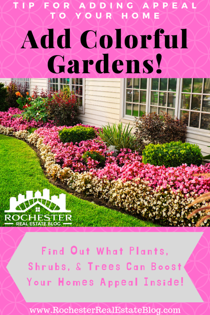 Tips For Adding Appeal To Your Home This Summer - Add Colorful Gardens