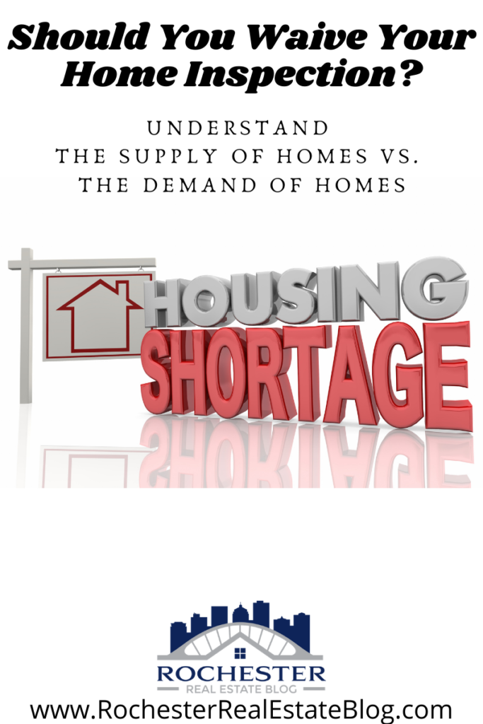 Understand The Supply Of Homes Vs. The Demand Of Homes