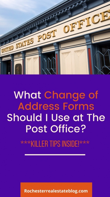 What Type of Change of Address Forms Should I Use At The Post Office