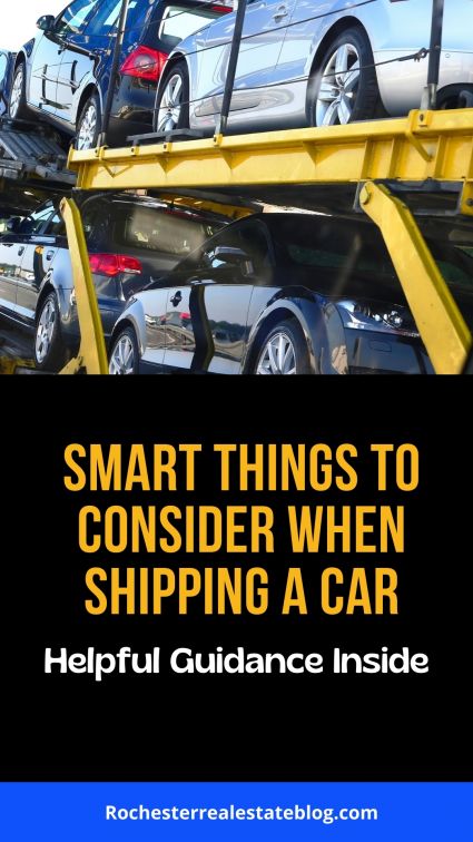 Smart Things To Consider When Shipping A Car