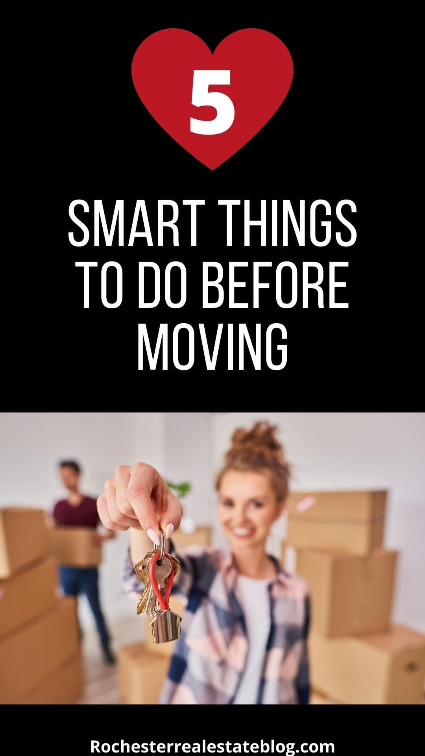 5 Smart Things To Do Before Moving