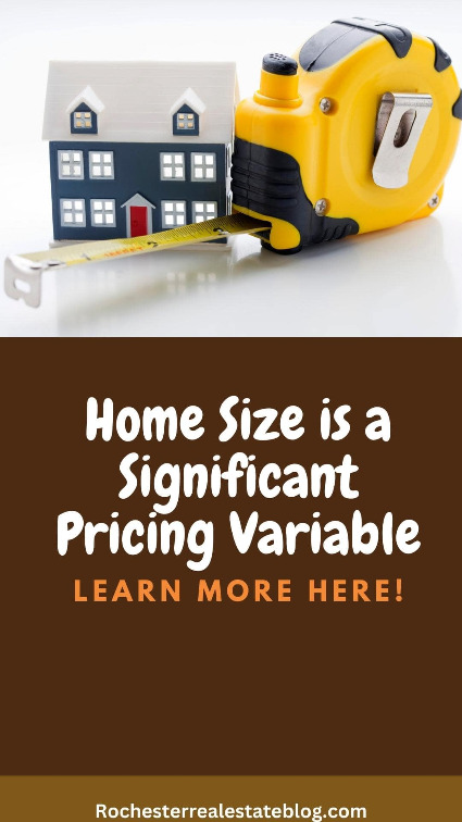 Home Size is a Significant Pricing Variable