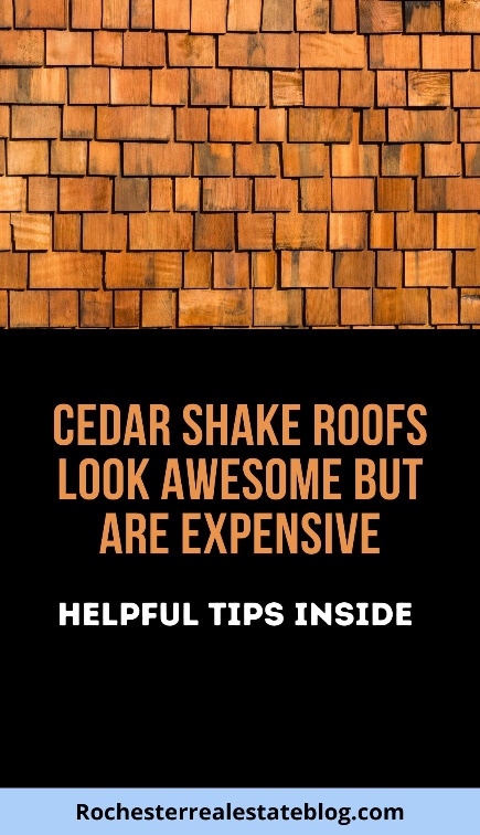 Cedar Shake Roofs Look Nice But Are Expensive