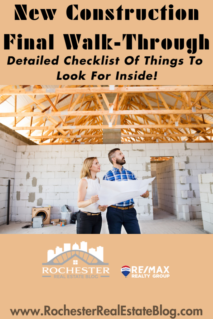 New Construction Final Walk-Through Checklist - Ensuring a Seamless Home Inspection