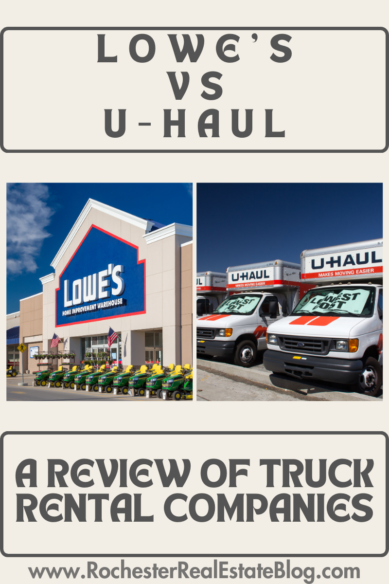 Lowe's vs UHaul A Review of Truck Rental Companies