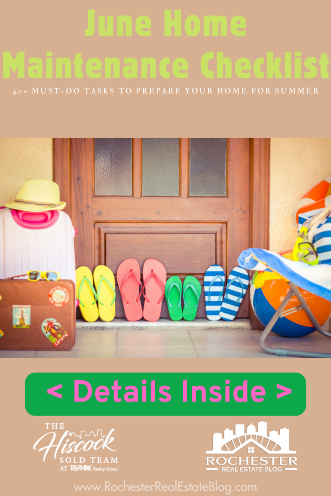 June Home Maintenance Checklist - 40+ Must-Do Tasks To Prepare Your Home For Summer